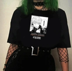 T-shirt Jujutsu Kaisen -Dessin Animé Vêtements 5 1 1