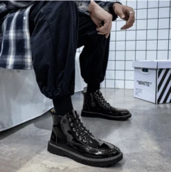 Chaussures Coréennes BSWAN -Dessin Animé Vêtements chaussure noir 4