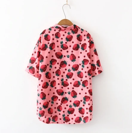 Chemise Coréenne Fraise 3 Chemise Coréenne Fraise – Image 3