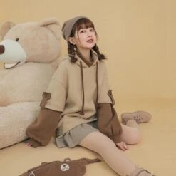 Hoodie / Pull Coréen Kawaii BEARISHZ 12 Hoodie / Pull Coréen Kawaii BEARISHZ -Dessin Animé Vêtements hallyu street hoodies hoodie coreen bearishz 27949613350935 5000x 77461acc b3c2 49e8 adc2 d881e60b7647