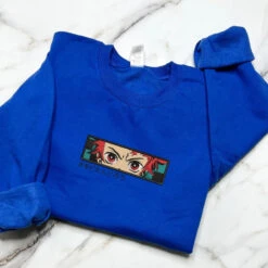 Sweat Brodé - Demon Slayer Tanjiro