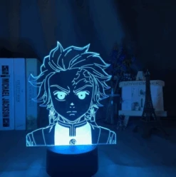 Lampe De Nuit LED - Tanjiro Face (Demon Slayer)