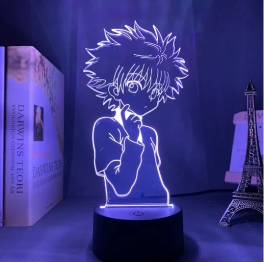 Lampe De Nuit LED - Killua Zoldyck (Hunter X Hunter) 1 Lampe De Nuit LED - Killua Zoldyck (Hunter X Hunter)