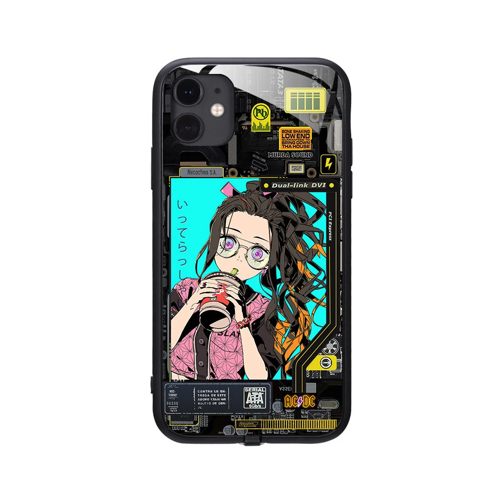 Coque LED Iphone Demon Slayer Anime 7 Coque LED Iphone Demon Slayer Anime – Image 7