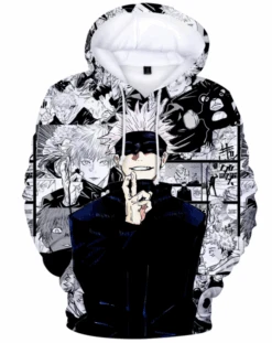 Sweat - Jujutsu Kaisen -Dessin Animé Vêtements pull1 6